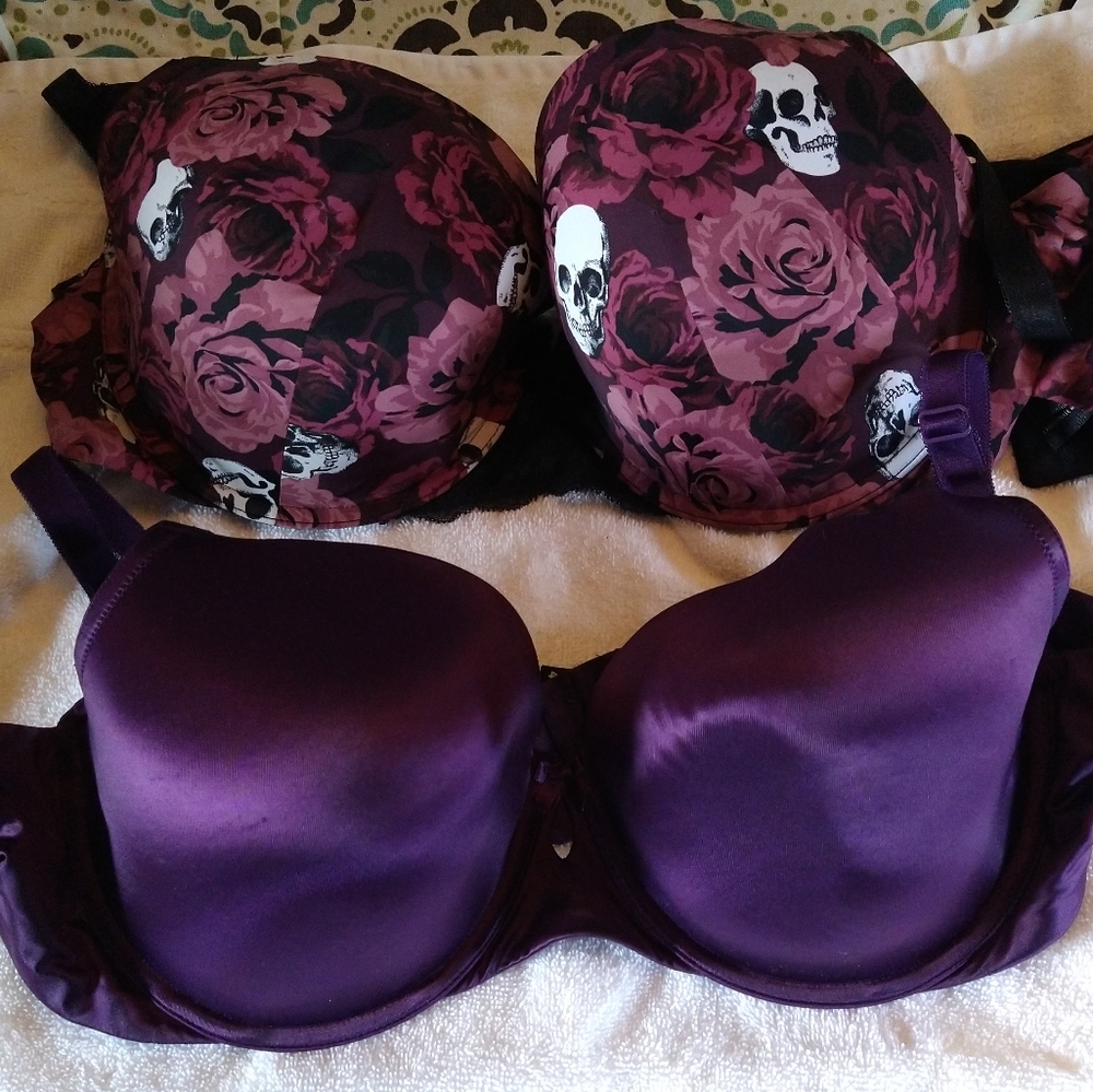 2 Torrid Bras 40D